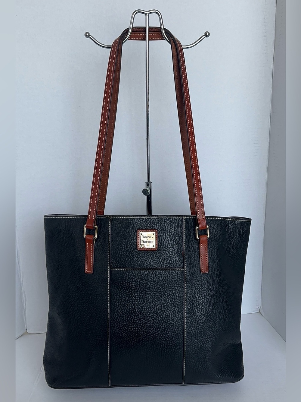 Dooney & Bourke Pebble Collection Lexington Leather Shopper Tote Bag